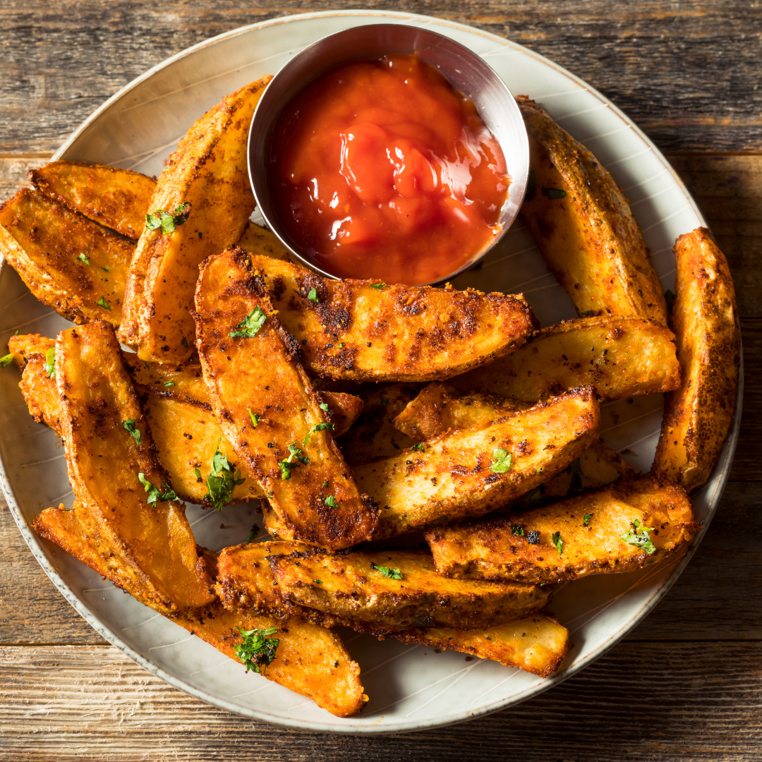 CAJUN POTATO WEDGES- FAMILY MEAL SIDE