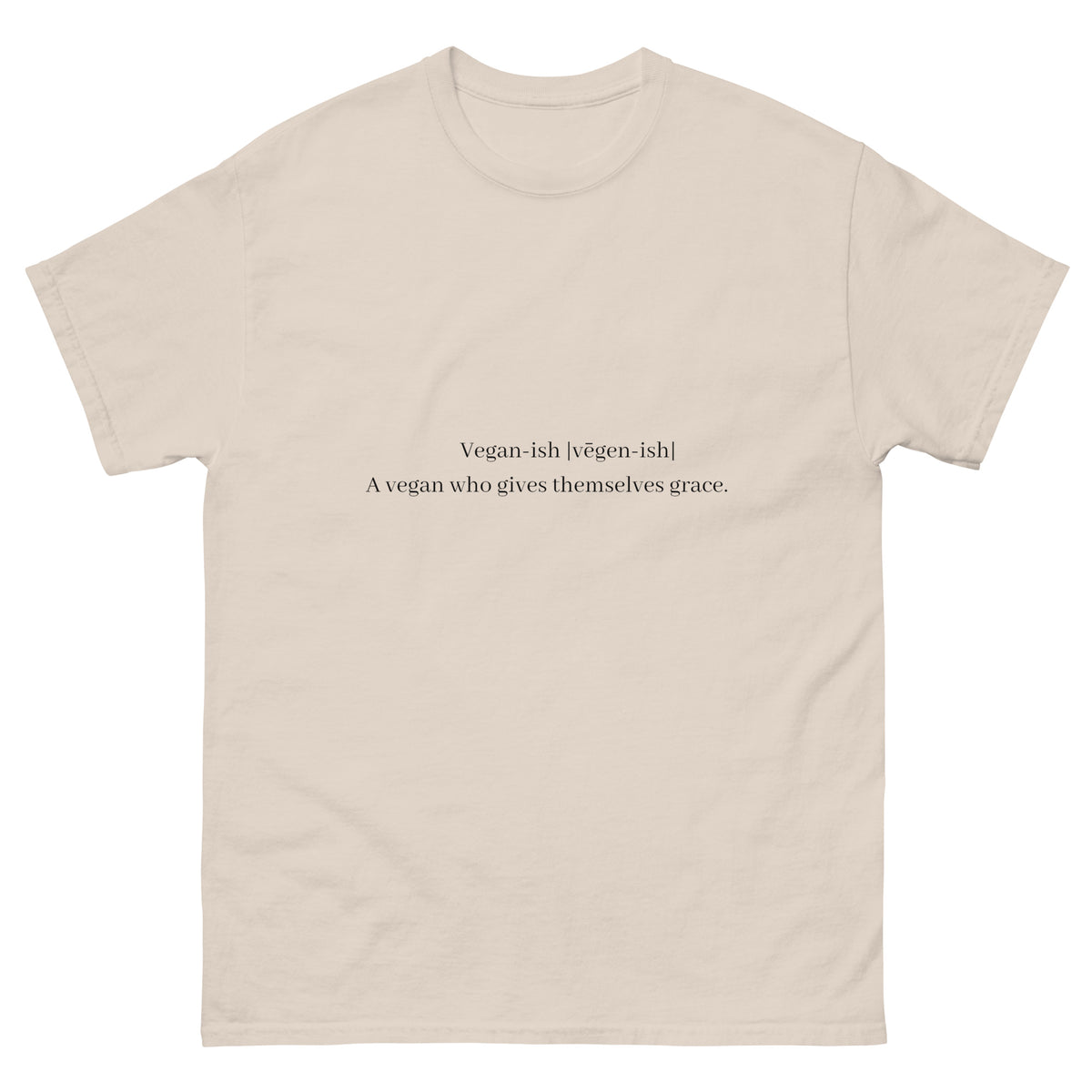 Vegan-ish Men&#39;s classic tee