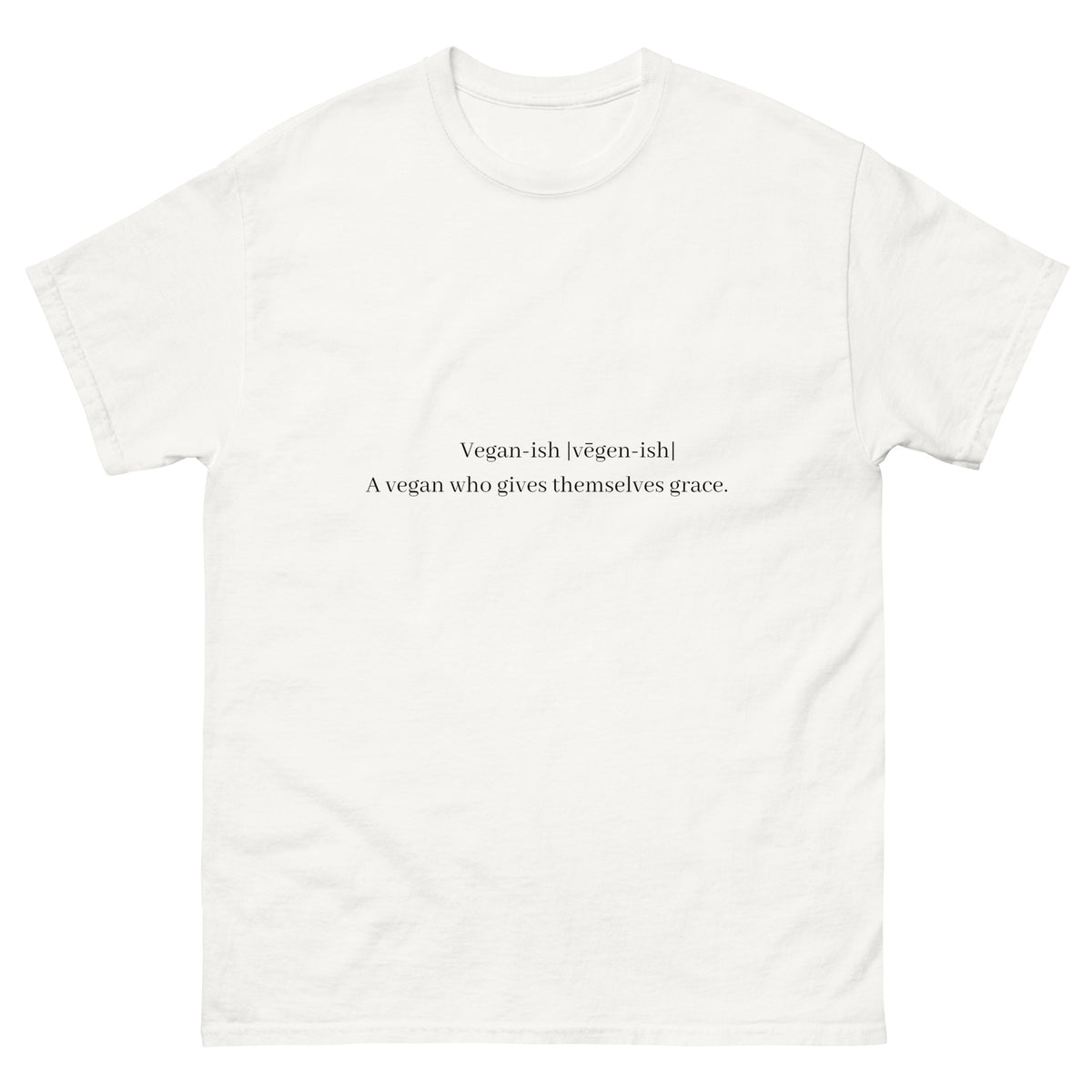 Vegan-ish Men&#39;s classic tee